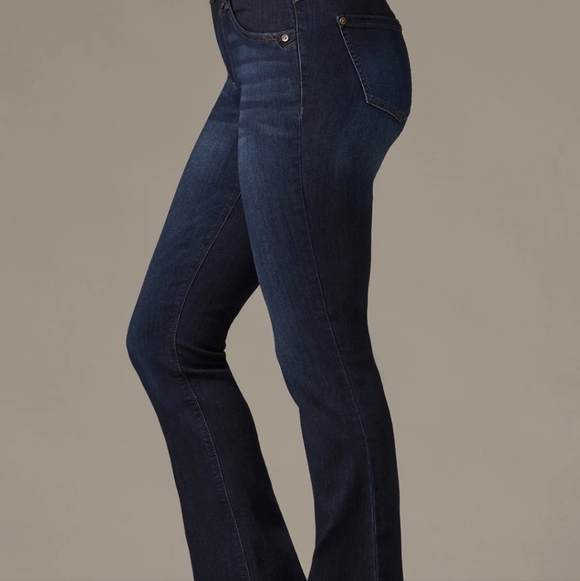Wit & Wisdom Brittany Mid Rise Itty Bitty Boot Cut Jeans Size 8 Style L12241BBEA - Picture 6 of 8